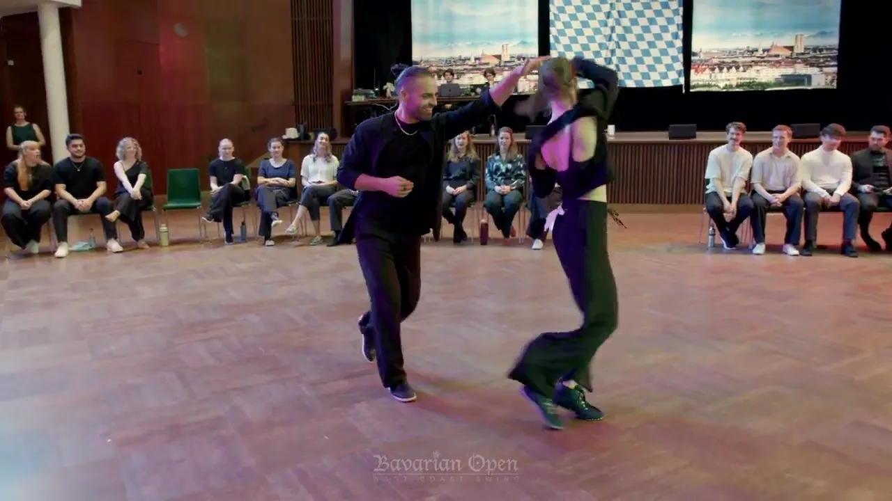 Valerio La Pietra & Alexa Pártos - 5th place Advanced Jack&Jill Finals - Bavarian Open 2025
