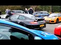 Surrey Car Meet UK January 2019 Unprecedented Turnout POLICE ARRIVE