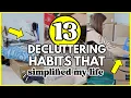 13 Easy Ways to Reduce Clutter Decluttering Habits To SIMPLIFY Your Home