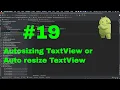 Autosizing TextView auto resize TextView in Android Kotlin - Kotlin Android for beginners