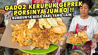 GADO GADO PORSI JUMBO TOPING KERUPUK GEPREK !!