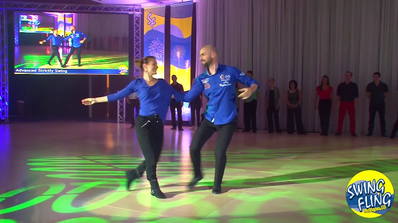 Swing Fling 2017 Advanced Strictly Swing Martial Roux & Marie Laure Perrin