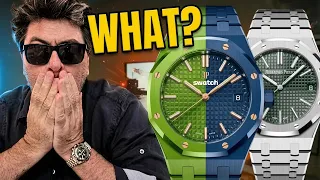 This is why the SWATCH X AP Royal Pop will be a HIT