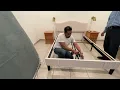 Upholstered Bed Frame Queen Size Unboxing and Review