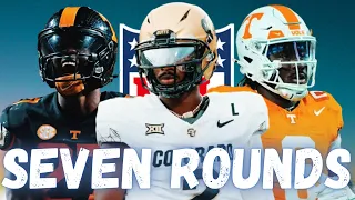 SEVEN ROUND PFN 2025 NFL Mock Draft Mock the Mock