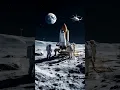 Download Lagu Astronauts Walking Around a Space Shuttle on the Moon – Stunning Footage
