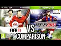 FIFA 11 PS3 Vs PES 2011 Android