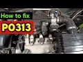 P0313 p0313 misfire detected with low fuel code p0313 p0313 obd2