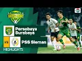 Persebaya Surabaya vs PSS Sleman  - Highlights | Persebaya MatchDay 2025
