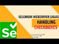 Handling checkbox Selenium Java