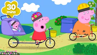 Peppa Pig Leva Evie para um PASSEIO DE BICICLETA! 🚲 | Contos Peppa Pig 🐽 Português Brasil