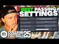 The BEST Passing Settings For College Football 25