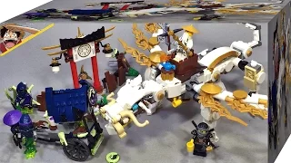 레고 닌자고 마스터 우 드래곤 70734 에어로블레이드 전투 조립 리뷰 Lego Ninjago Master Wu Dragon