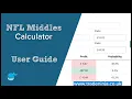 NFL Middles Middles Betting How To Use Trade Ninja Middles Calculator