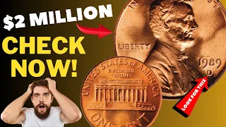 Rare Coin Alert 1989 D Penny Could Make You a Millionaire - Penny Coins Worth Money Look For This