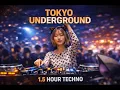 【HVEN Nakameguro】1.5 Hour Underground Techno DJ Set | DJ YURINA