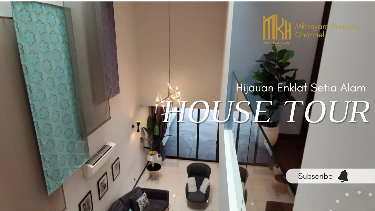 House Tour 2 - Hijauan Enklaf Setia Alam 3 Storey Semi D