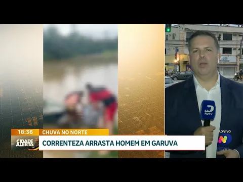 Alerta de tempestade: fortes chuvas castigam o Norte do Estado