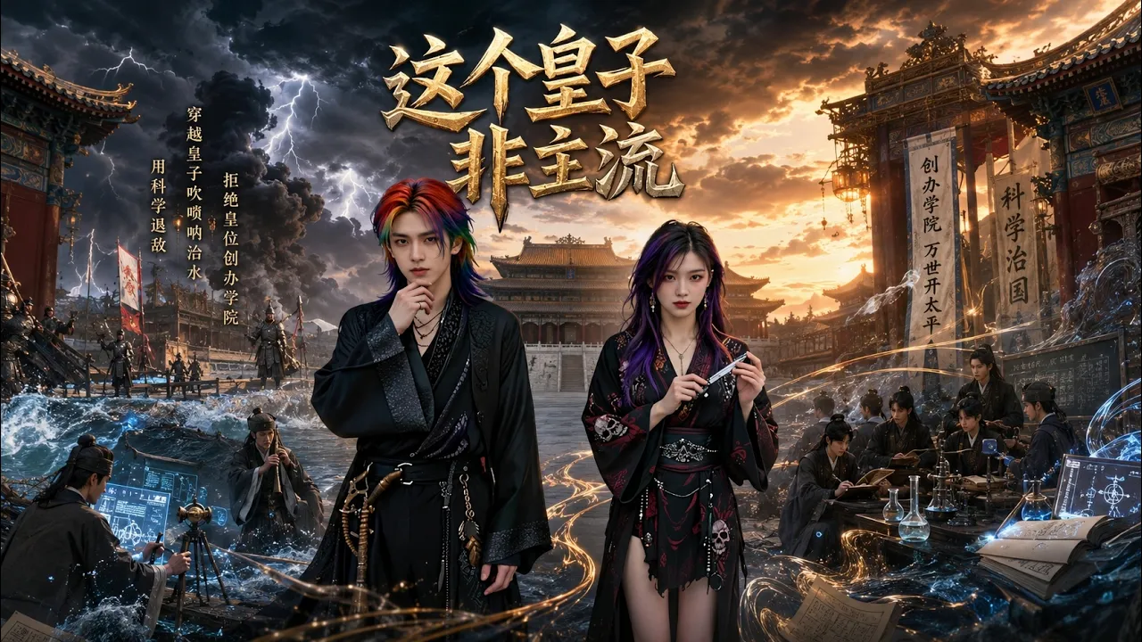 ENG SUB 🔥【全網首發】《这个皇子非主流》穿越成皇子,吹唢呐治水退敌,逆袭太子位!#热血#漫剧#爽文#爽剧#赛博剧场 poster