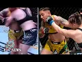 UFC star Jessica Andrade blames wardrobe malfunction for Erin Blanchfield loss as she reveals B