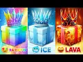 Lagu Choose Your Gift...! Rainbow, Ice or Lava ⭐🌈🖤 How Lucky Are You? 😱 Quiz Shiba