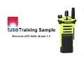 TCS Training Sample - Motorola APX6000 Model 1 5