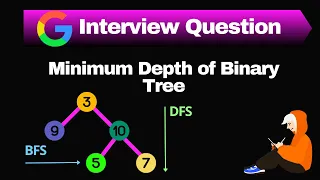 Minimum Depth of Binary Tree DFS BFS Python Solution
