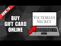 How to Buy Victoria s Secret Gift Card Online