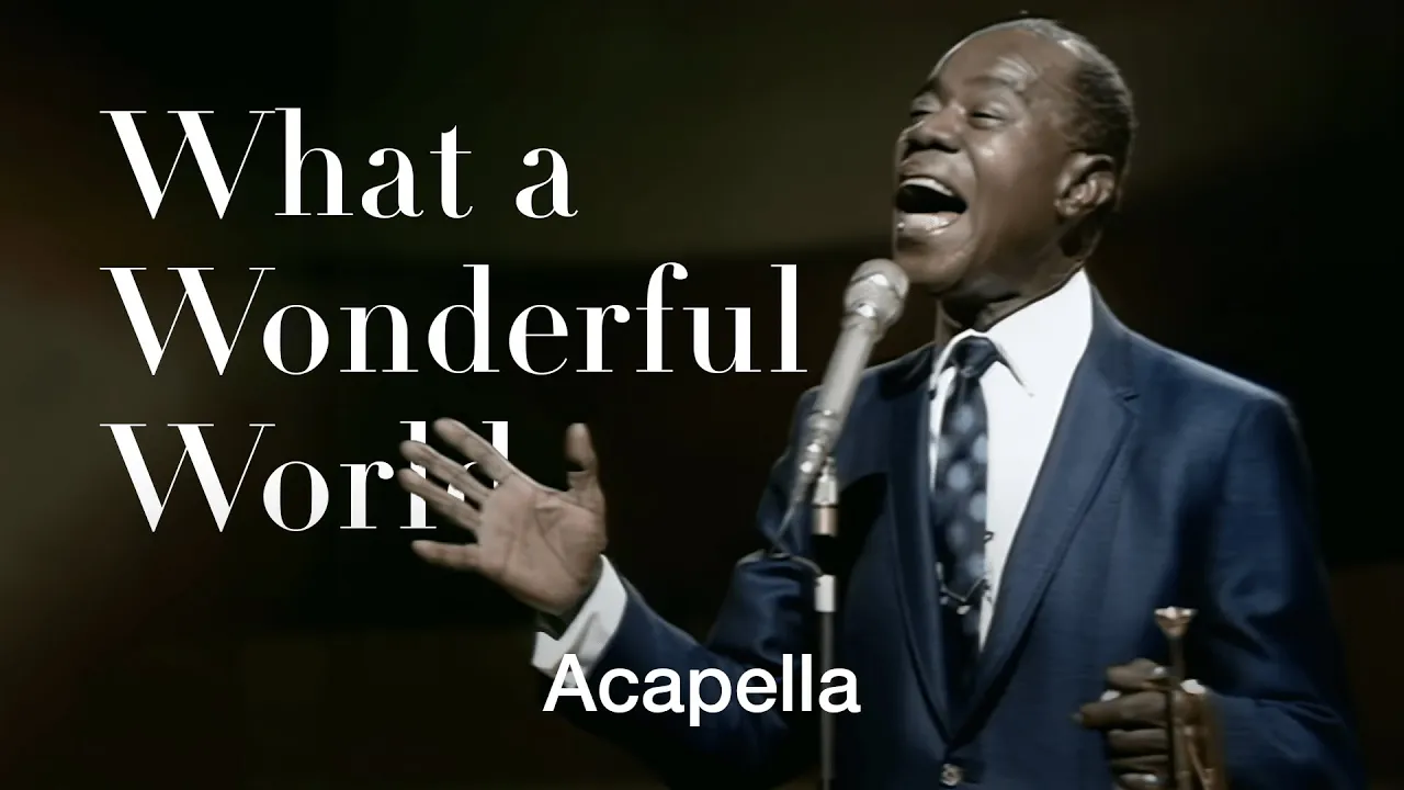 Louis Armstrong Sings What a Wonderful World Without Music - And It’s Amazing