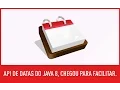Introducao a nova API de Datas do Java 8