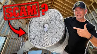 Did We Make a HUGE Mistake Installing this Bubble Wrap on Our HVAC System?