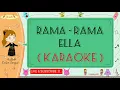 Rama - Rama - Ella (Karaoke)🎙️💕