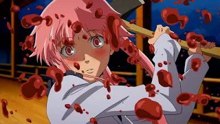 The Future Diary Mirai Nikki ملخص انمي مذكرة المستقبل كامل 