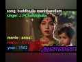 Download Lagu Song:buddhiulla manitharellam|singer:J. P. Chandrababu|movie:annai|music:R. Sudarsanam|1962