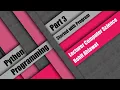 Python Programming Part 3 Started with Program Rohit Ahlawat