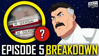 invincible episodes 5 breakdown u0026 ending explained review easter eggs u0026 comic book differences