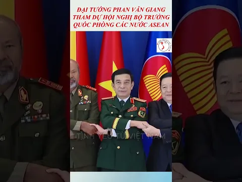 Đại tướng Phan Văn Giang dự Hội nghị Bộ trưởng Quốc phòng các nước ASEAN.