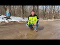 A Challenge Across Michigan Gravel Road Conditions During Freeze-Thaw