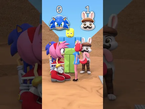 Sonic Vs Animal Hospital, Push Challenge - Roblox Animation 😍🤩#roblox #animation #sonic