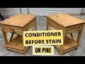 How to Stain Pine