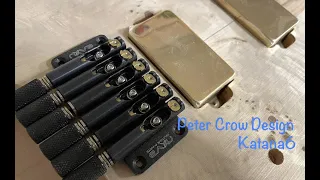 peter crow design katana 6 body making 01
