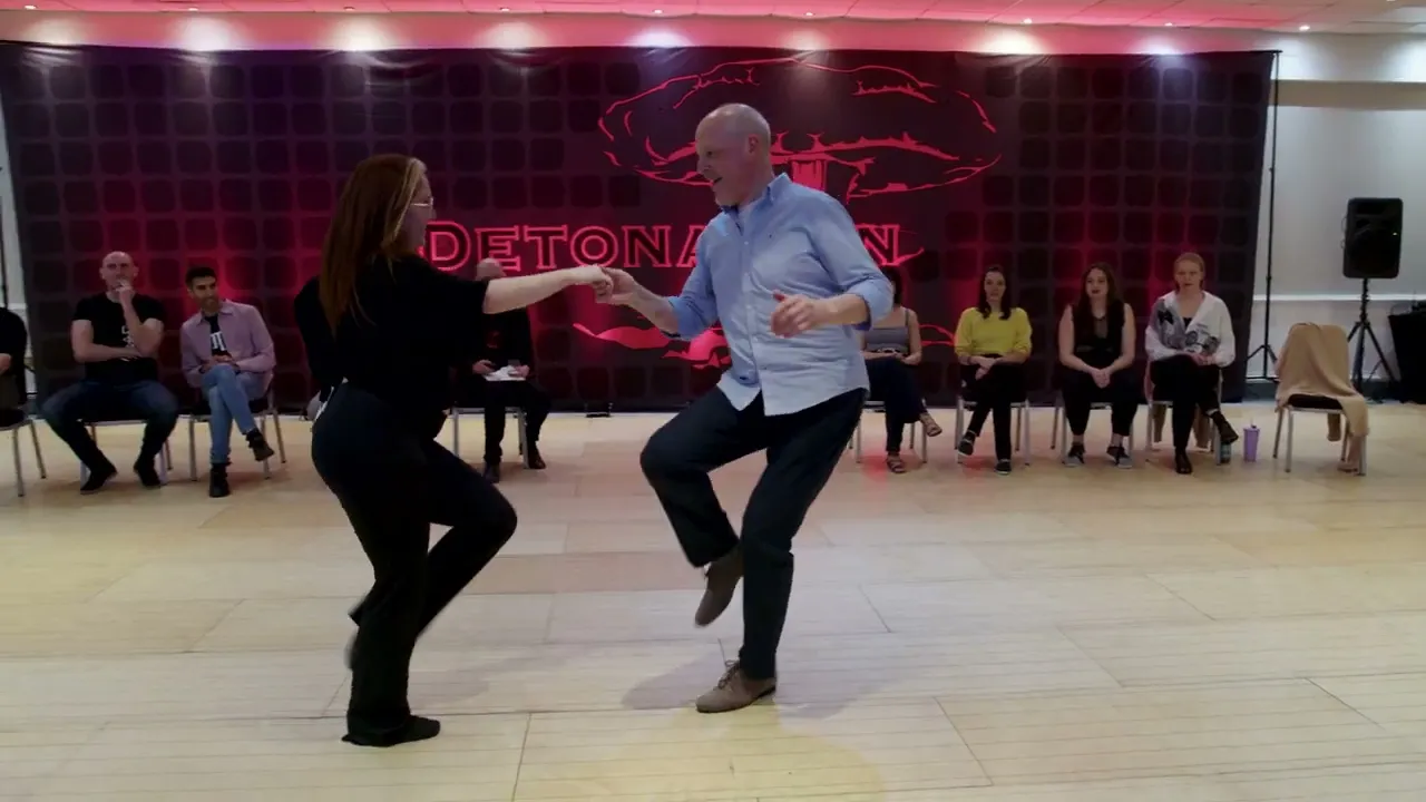 Bernd Winkelmann & Chloe Winzar - 3rd place Advanced Jack&Jill final - Detonation Dance 2023