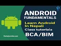 Android Fundamentals Tutorial Activities Intents Permissions Fragments