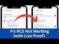 Google Messages RCS Not Working How to Fix New Phone RCS Not Working
