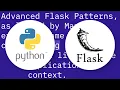 When should Flask g be used