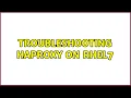 Troubleshooting HAProxy on RHEL7