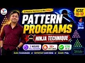 One shot for 45 Java Pattern Programs for ICSE Class 10th Computer Exam 2024