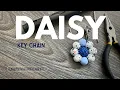 Daisy Keychain Tutorial for Silicone Beads