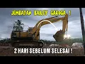 Lagu Jembatan Bailey Desa Garoga || 2 HARI SEBELUM JEMBATAN SRLESAI