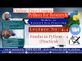 Lecture 4 4 Pandas in Python - 4 Practical Python for Research